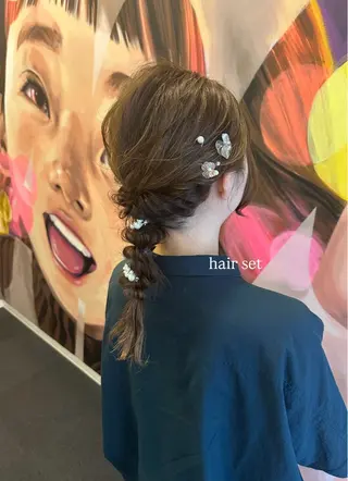 ヘアアレンジ 🇰🇷韓国ｽﾀｲﾙ ﾚｲﾔｰ/ayanaのヘアスタイル