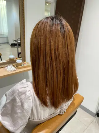 ミディアム カラー eins.hair所属・過去一の柔髪ヘア 🌿einshairのヘアスタイル