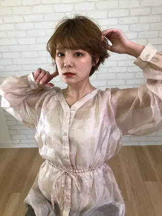 ショート 藤川 知也のヘアスタイル