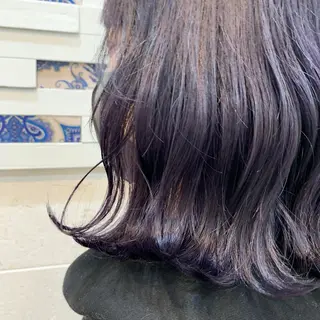 ミディアム 💘カラー人気Ｎｏ. １💘SAYAのヘアスタイル