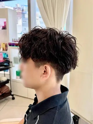 パーマ メンズ 【𝐀𝐬𝐡-池袋 】ひな 🎀💭のヘアスタイル