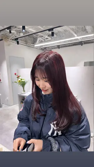 ロング Mai🍀西梅田 メンズカットモデルのヘアスタイル