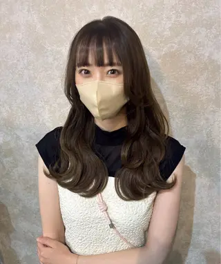 セミロング カラー 髪質改善/縮毛矯正 /naokiのヘアスタイル