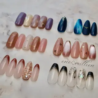 ネイル nail salon ワンミリオンのネイルデザイン