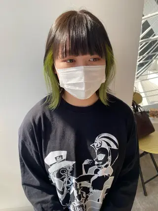 ミディアム カラー オスズ 🎀´-のヘアスタイル