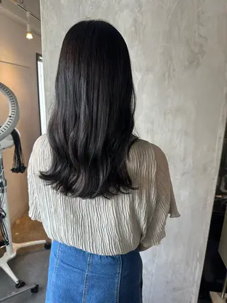 セミロング カラー ヘアアレンジ stylist/蛯谷 珠里のヘアスタイル