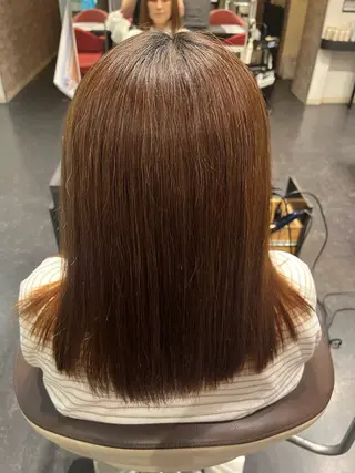 セミロング ヴァンカウンシル岐阜所属・沢木 陽菜のヘアスタイル