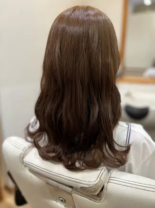 ロング カラー アザマ　ヤスカツ _rosso 川口のヘアスタイル