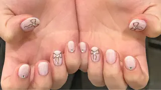 ネイル ꪆৎ平行アーチ ྀི ワカナの眉毛・アイブロウイメージ