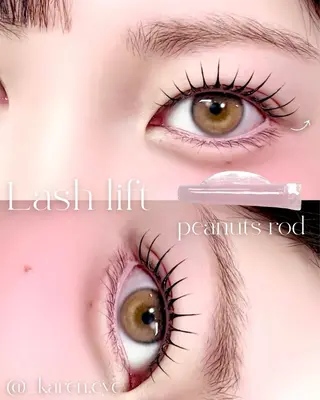 マツエク・マツパ miel Beauty eye　salon所属・karen ❤︎のマツエク・マツパデザイン