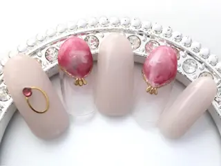 ネイル トップネイリスト Ribbon立川店のネイルデザイン