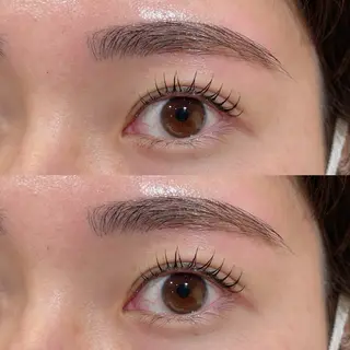 マツエク・マツパ 笠井 彩花のマツエク・マツパデザイン