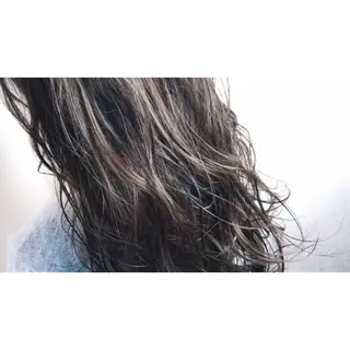 ミディアム セミロング ロング カラー パーマ ショート/レイヤー なら石井知希のヘアスタイル