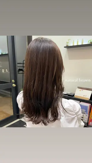 ロング カラー recipe 黒木 彩那のヘアスタイル