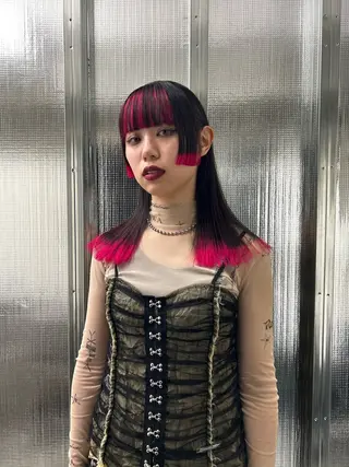 カラー 北浦 雅のヘアスタイル