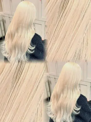 ロング カラー ベレーザ渋谷所属・圧倒的クオリティのブ リーチ/Tomokiのヘアスタイル