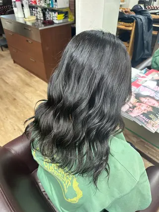 ロング カラー ハッピーベリー所属・島村 優花のヘアスタイル