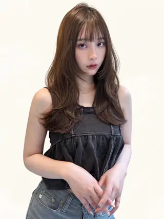 ロング カラー 似合わせ/レイヤー/ ボブ Senriのヘアスタイル