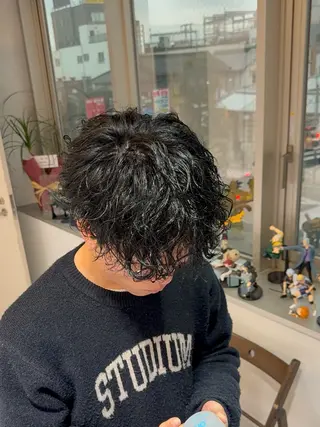 パーマ メンズ Coeur所属・Hazu 【パーマ特化美容師】のヘアスタイル