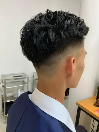 ショート パーマ メンズ mee.urawa所属・似合わせショート×透 明感/やじまたかしのヘアスタイル