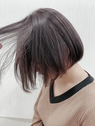 ミディアム カラー 🌿nudeカラー/ レイヤー/藤原🌿のヘアスタイル