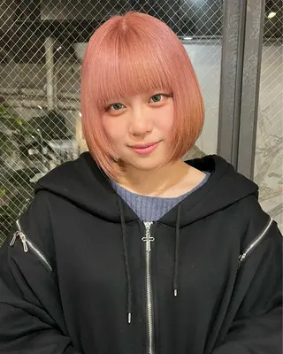 ショート カラー Qin所属・ルーツカラー 🌟  ミキのヘアスタイル