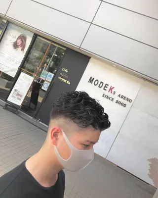 パーマ メンズ SHAFT Ieiriのヘアスタイル