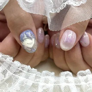 ミディアム ネイル 池袋痛ネイル Nok. 渡辺のネイルデザイン