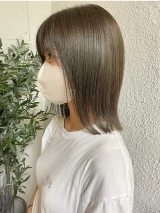 ミディアム 小顔ショート/ボブ/ 川口京佑のヘアスタイル