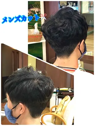 メンズ 加藤 佳美のヘアスタイル