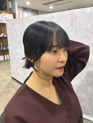 カラー La fith hair ray 札幌店所属・顔まわり/W カラー/リョウのヘアスタイル