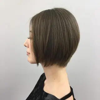 ショート カラー 艶髪サラサラカラー 🌈前原健吾のヘアスタイル