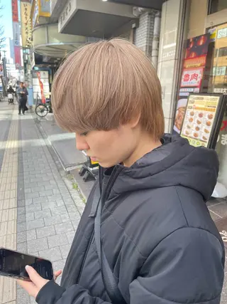 カラー メンズ 🌱メンズ特化🌱 ニュアンス/リョウガのヘアスタイル