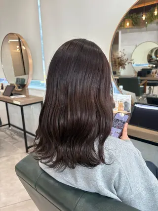 カラー 🧸艶ブリーチ/深み カラー🌺Noa🌺のヘアスタイル