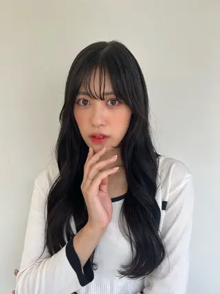 ロング 似合わせスタイル🫧 木村夏暢のヘアスタイル