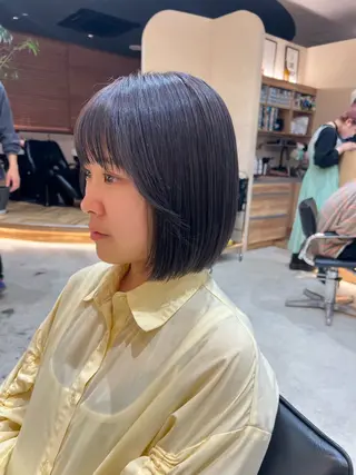 ミディアム 🌈新田 みどり🌈のヘアスタイル