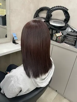 ミディアム カラー ヘアアレンジ 💗横浜美容室 💗HARUNAのヘアスタイル