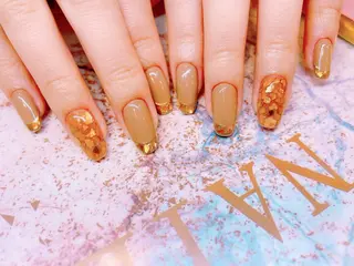 ネイル 長さだし専門店 M2　rikaのネイルデザイン