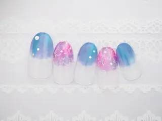 ネイル トップネイリスト Ribbon立川店のネイルデザイン