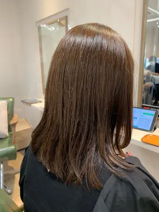 ミディアム カラー ヒロタ ハルヒ🦁のヘアスタイル