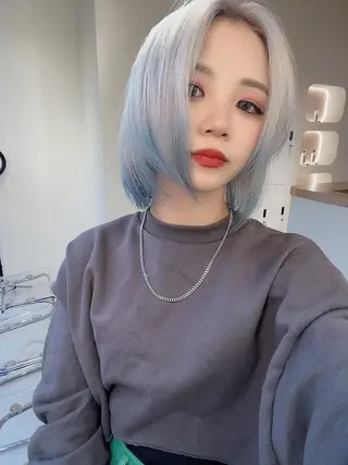 ショート ブリーチ指名 No1🏆RENのヘアスタイル