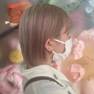 カラー hair salon dot.tokyo color所属・MANAMI 🥀ウルフカットのヘアスタイル