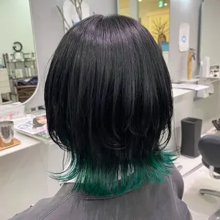 ミディアム カラー 【GUK】 🌻RINA🌻のヘアスタイル