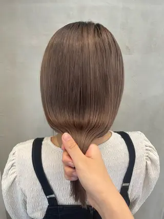 セミロング 髪質改善🌱 高橋みなみのヘアスタイル