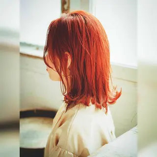 ミディアム SHINY シャイニー千住大橋のヘアスタイル