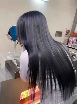 ロング カラー 韓国ボブ/レイヤー カット/ EMIRIのヘアスタイル