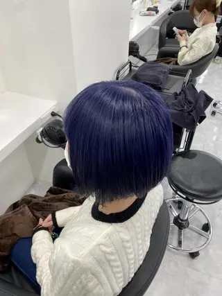 カラー 赤み消し透明感🩶 銀座Ryota🩶のヘアスタイル