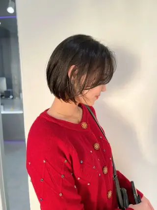 ショート モテヘア/グレージュ /ボブ/前原汐🎐のヘアスタイル