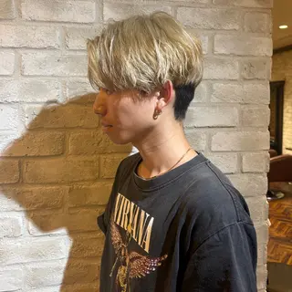 メンズ 🐺イノウエ サキ🐺のヘアスタイル