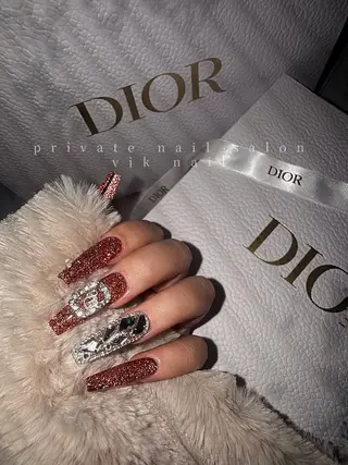 ロング yjk nailのネイルデザイン